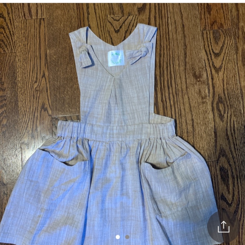 Flora and Dot pinafore dress